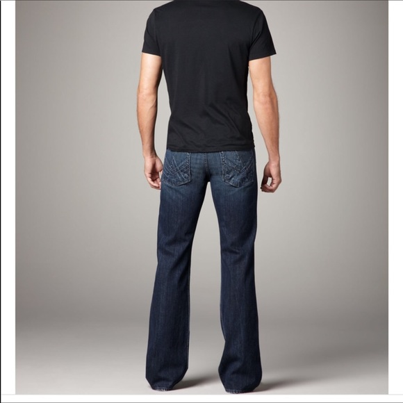 7 for all mankind men's brett bootcut jean